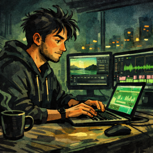 No Studio, No Degree, No Boss: How He Built $3,000 a Month Editing Video